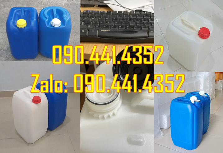 Thùng nhựa đựng hóa chất 10 lít, 20 lít, 25 lít, 30 lít tại TPHCM