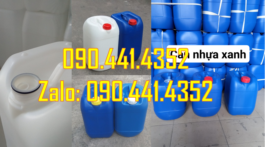 Thùng nhựa đựng hóa chất 10 lít, 20 lít, 25 lít, 30 lít tại TPHCM