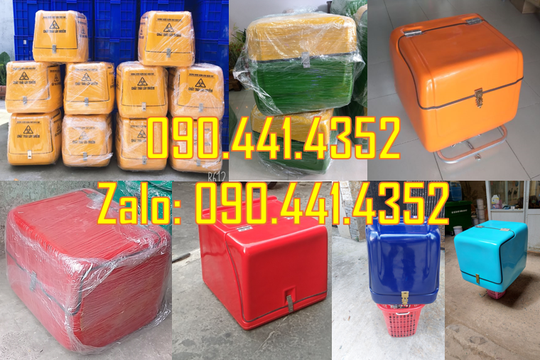 SX thùng chở hàng sau xe máy, thùng giao hàng nhanh chống tia UV