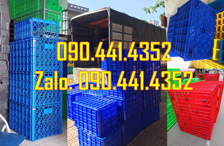 Bán sóng nhựa hở, sóng nhựa bít, sọt nhựa hở 3T5, sóng nhựa rỗng 3T5