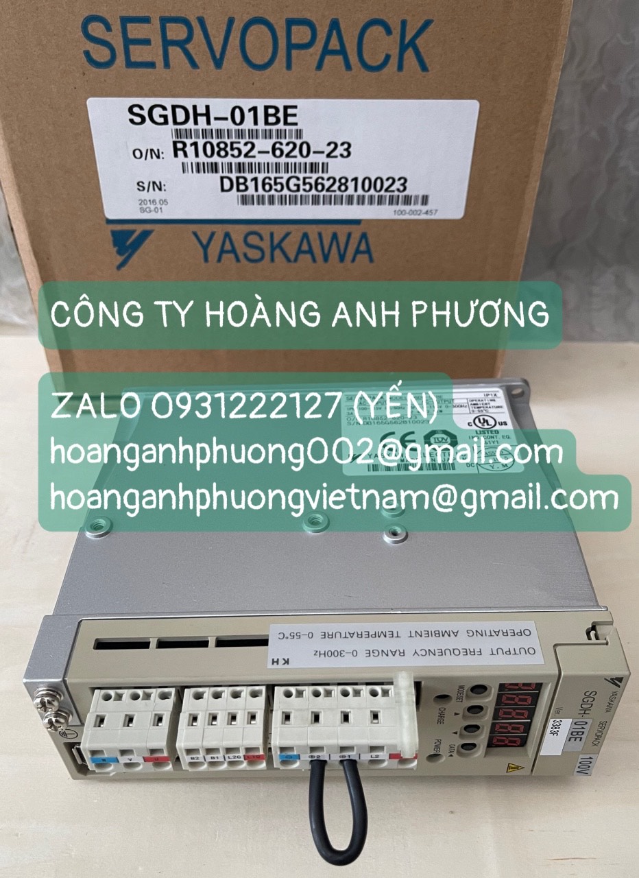 Servopack SGDH-01BE Yaskawa mới 100% Bảo hành 12 tháng