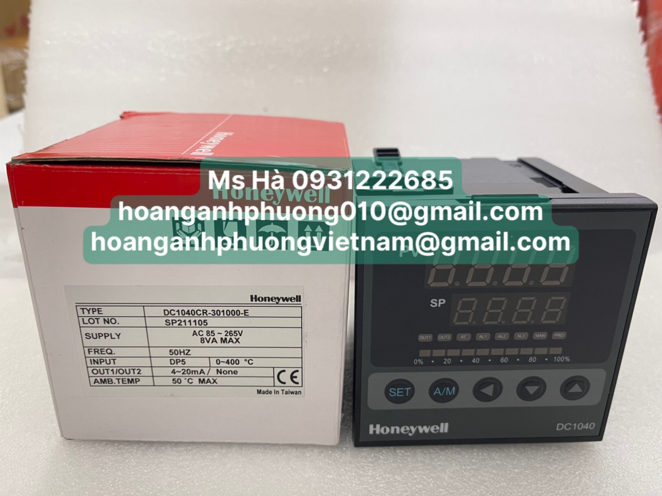 Bộ điều khiển nhiệt honeywell chính hãng giá tốt DC1040CR-301000-E