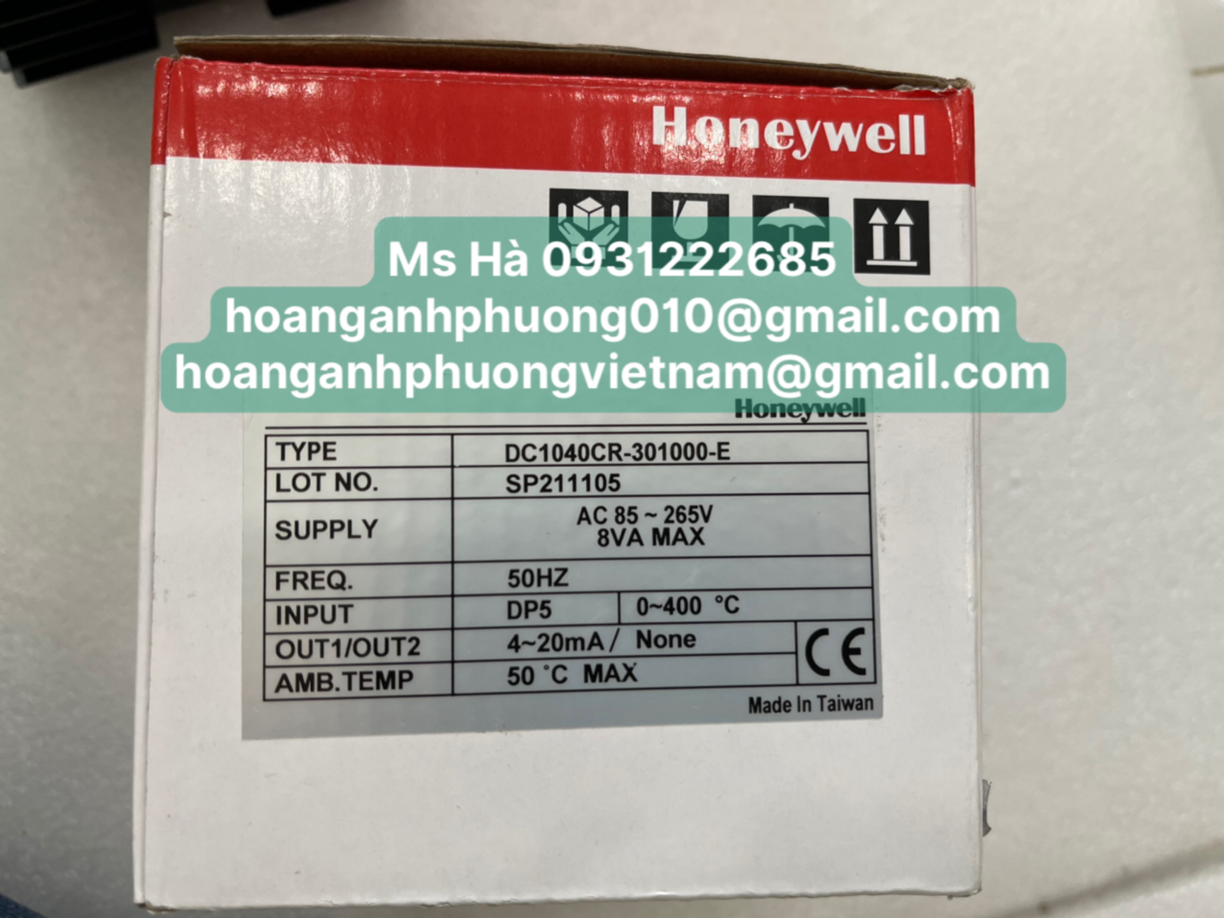 Bộ điều khiển nhiệt honeywell chính hãng giá tốt DC1040CR-301000-E