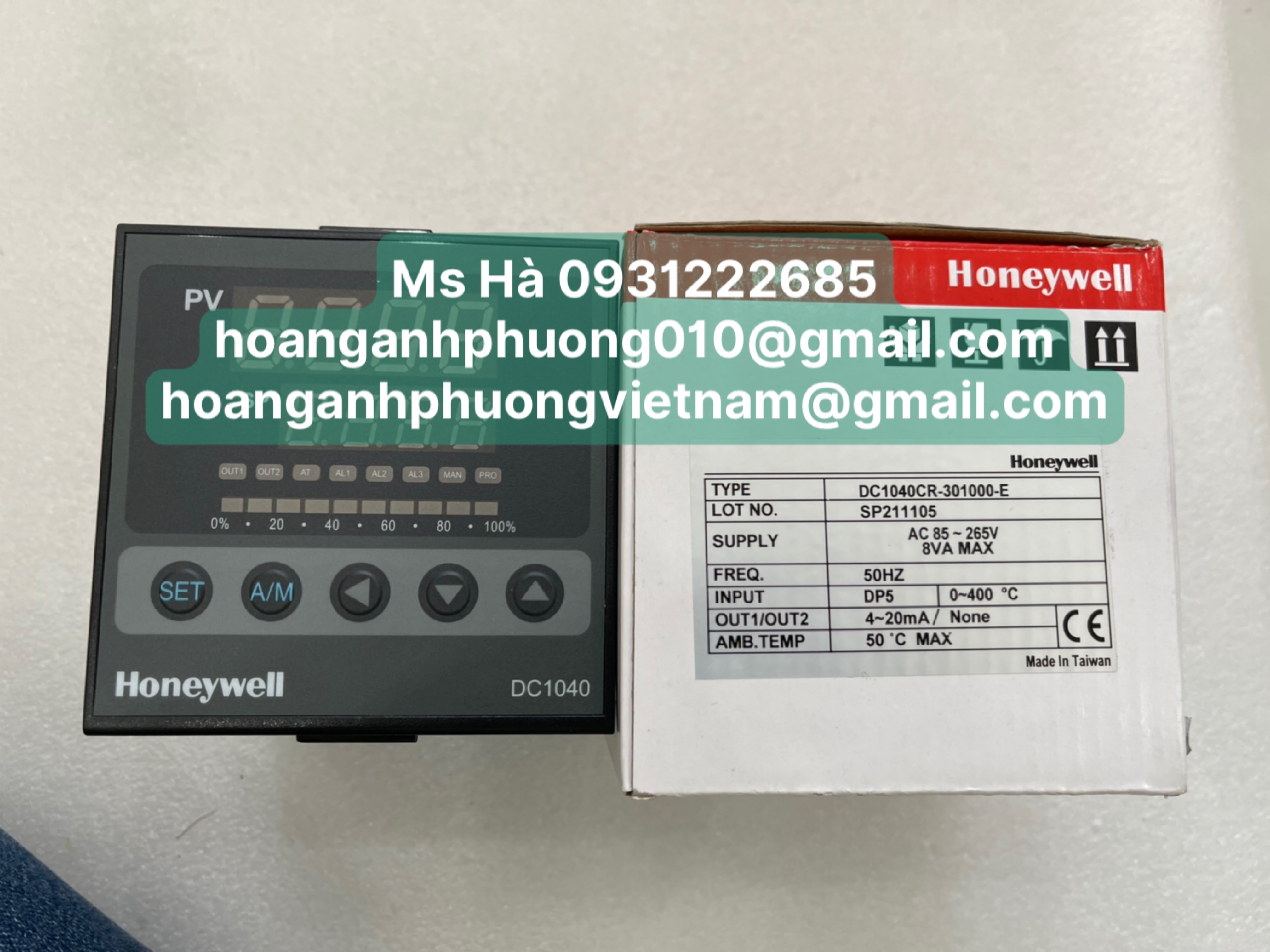 Bộ điều khiển nhiệt honeywell chính hãng giá tốt DC1040CR-301000-E