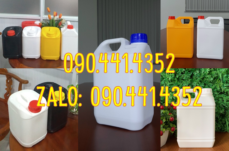 Can nhựa 0.5L sỉ, giá can nhựa 1 lít tròn, can nhựa 2 lít rẻ, can nhựa