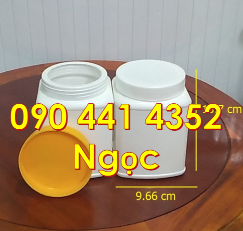 Hủ nhựa 2kg tròn có quai, hủ nhựa 1kg tròn nắp vặn, hủ nhựa 500g tròn