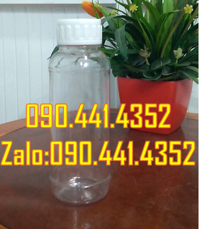 Bình nhựa 1L tròn, chai nhựa 0.5 lít vuông, chai nhựa 250ml dày