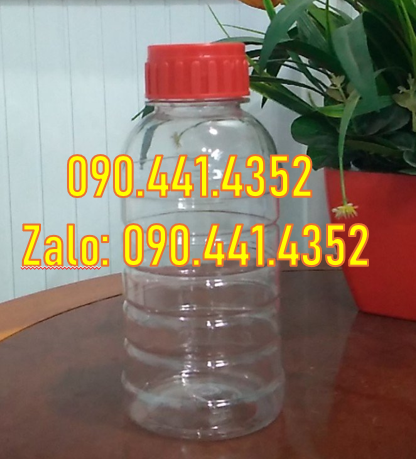 SX chai nhựa 1 lít dày, vỏ chai nhựa 0.5 lít, chai nhựa 250ml trắng