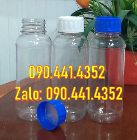 Chai nhựa 1 lít đựng dầu công nghiệp, chai nhựa đựng 500ml hóa chất