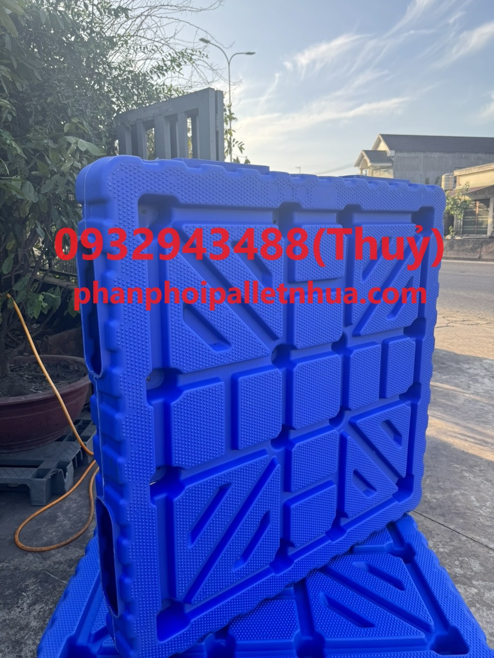 pallet nhựa kê sầu riêng, pallet nhựa kê nông sản giá rẻ, chất lượng