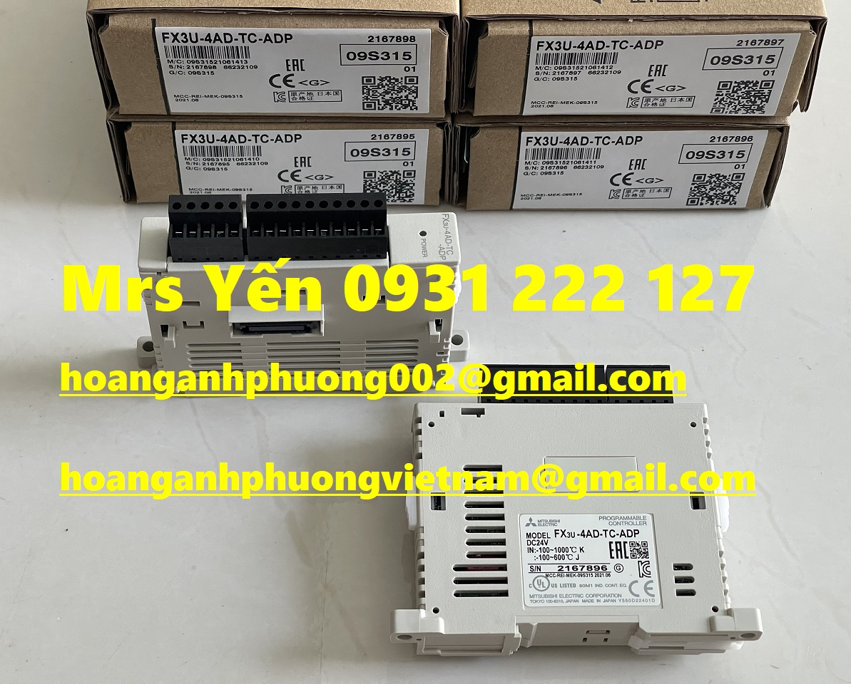 Mô đun FX3U-ADP-TC-ADP Mitsubishi giá nhập không qua trung gian