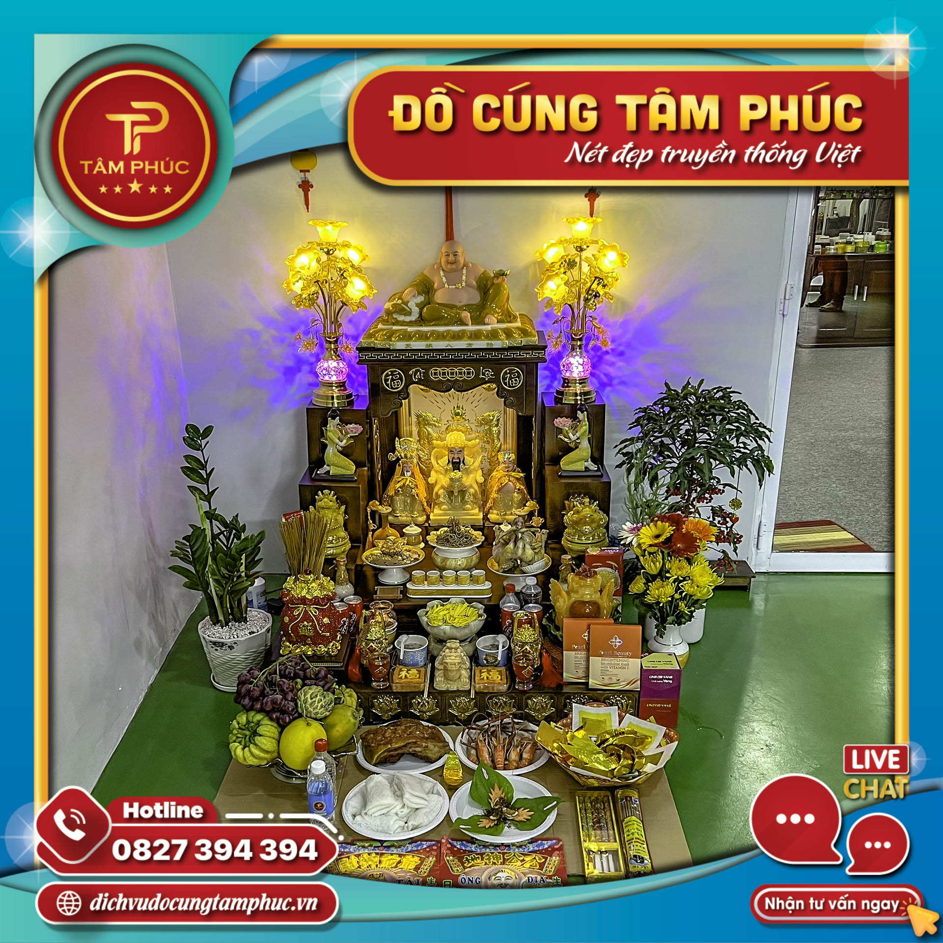 Mâm cúng trọn gói và đầy đủ  Tại Cần Thơ