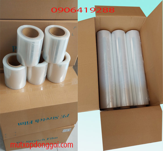 Màng pe quấn hàng nội thất chống va đạp giá tại xưởng