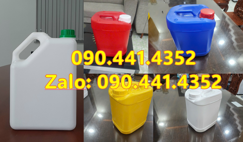 Chuyên PP can nhựa 10 lít, thùng nhựa 20 lít, thùng đựng 25 lít nhựa