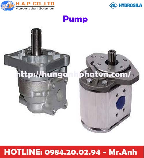 bơm bánh răng Hydrosila tại việt nam, hydrosila pump