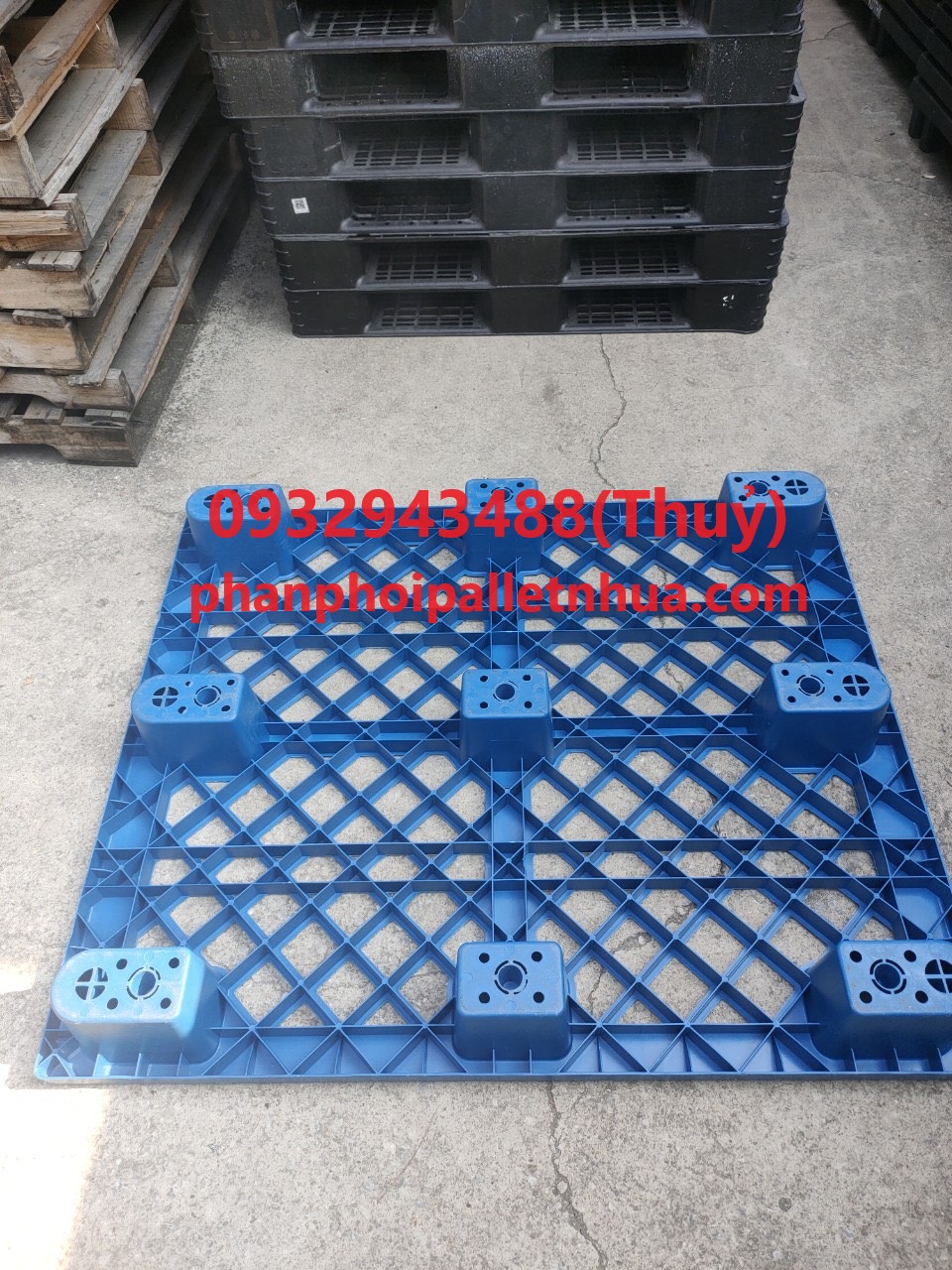 kích thước pallet nhựa cũ sử dụng phổ biến hiện nay