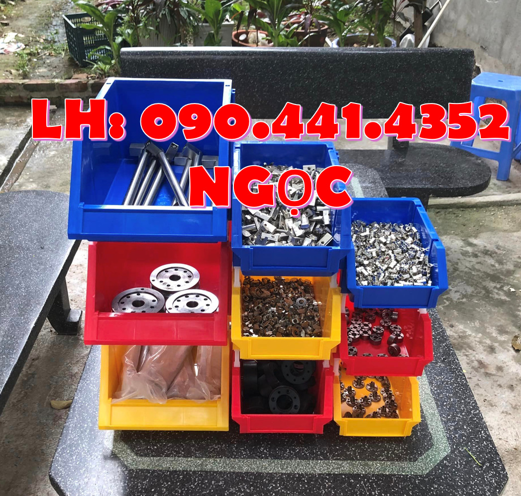 Khay nhựa đựng linh kiện ốc vít, kệ nhựa đựng dụng cụ A5