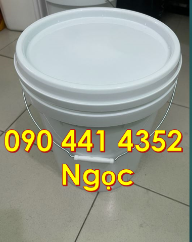 Thùng sơn nhựa 6 lít, vỏ thùng sơn 10L, xô nhựa 12L đựng sơn nước, mực