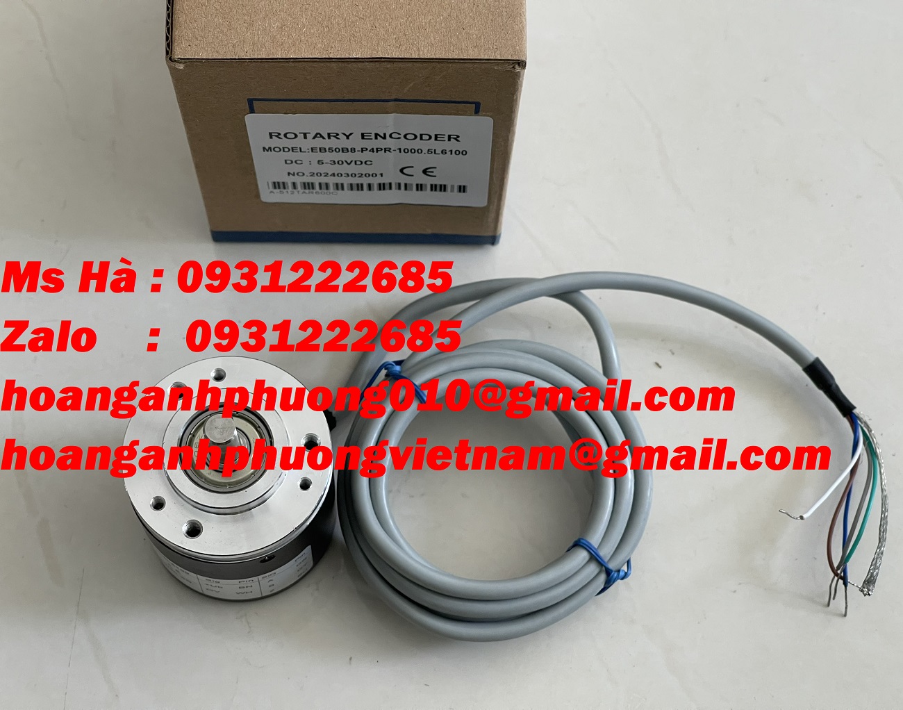 Encoder nhập khẩu chính hãng ELCO EB50B8-P4PR-1000.5L6100