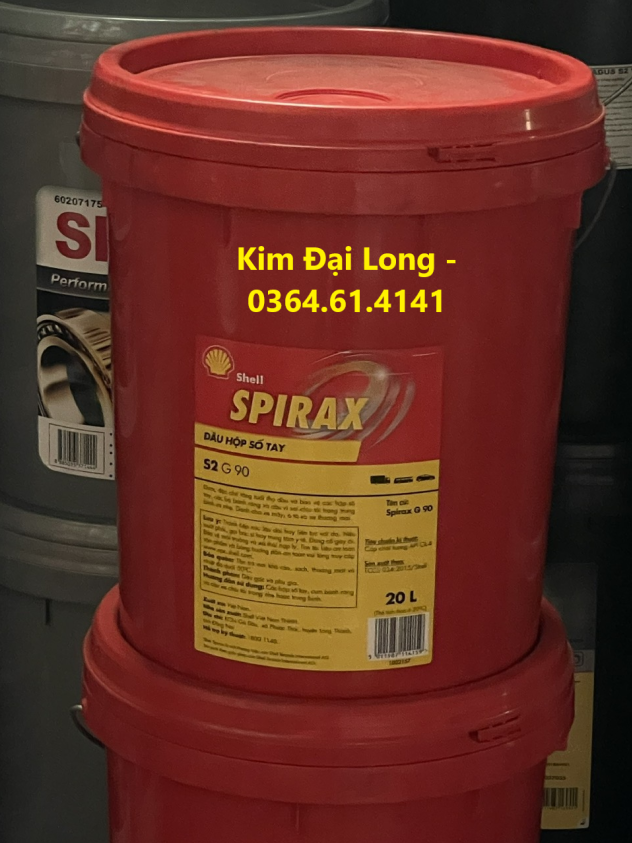 Dầu cầu hộp số Shell Spirax S2 G 90 - 20L
