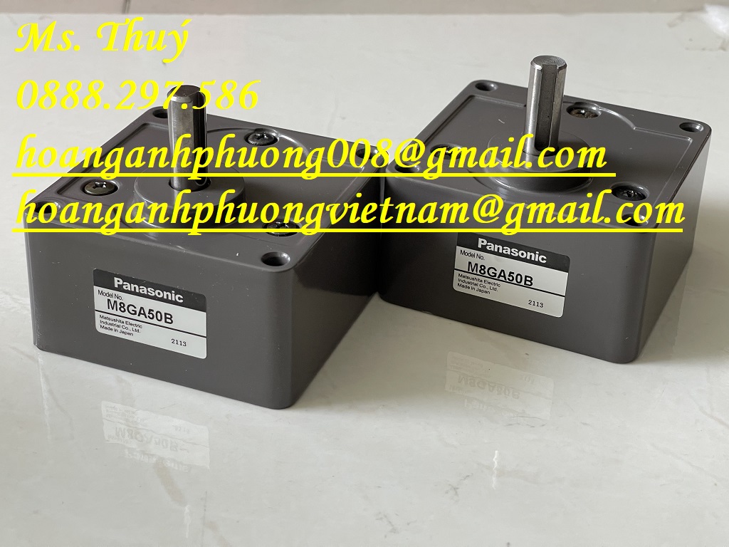 Motor Gear Head M8GA50B - Panasonic - New 100%