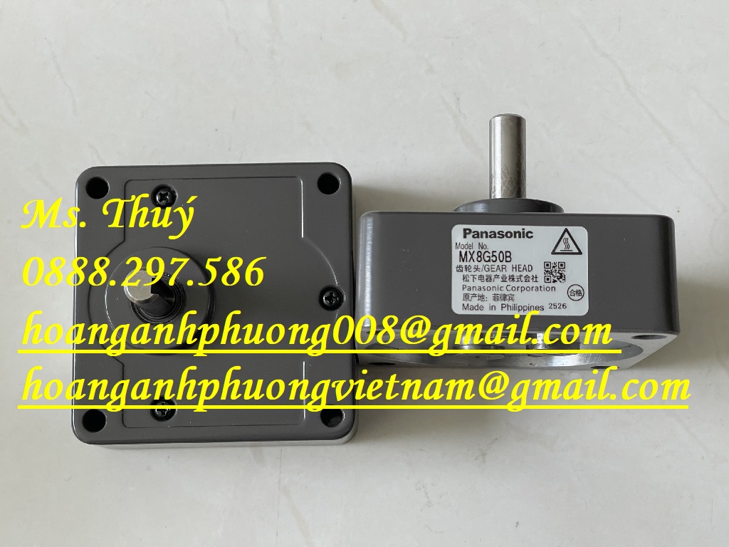 Motor Gear Head M8GA50B - Panasonic - New 100%