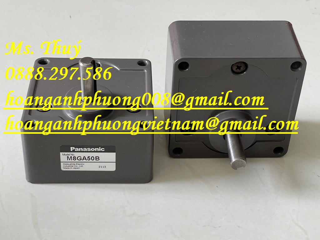 Motor Gear Head M8GA50B - Panasonic - New 100%