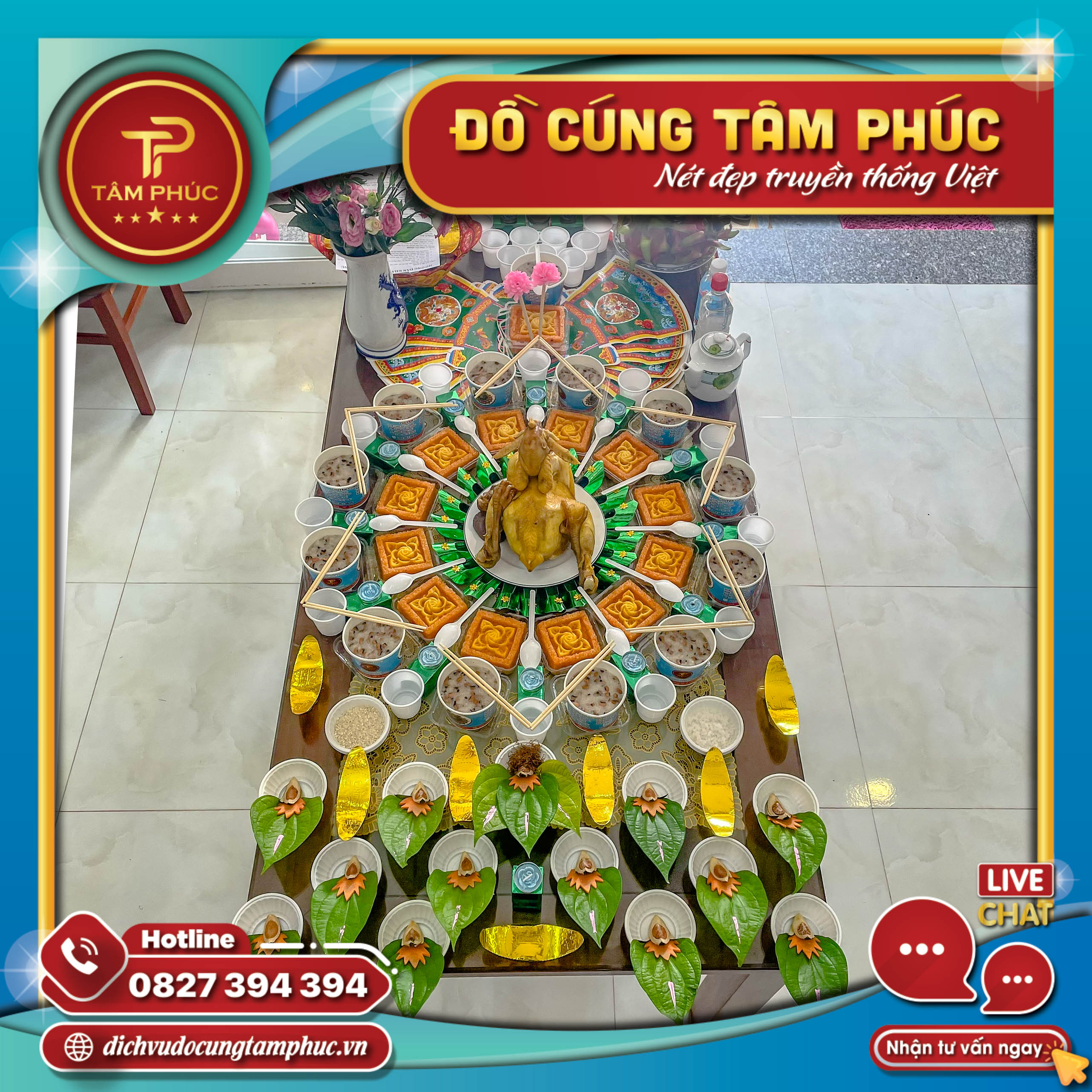 Mâm lễ cúng căn cho bé 3 ,6 ,9 ,12 tuổi.
