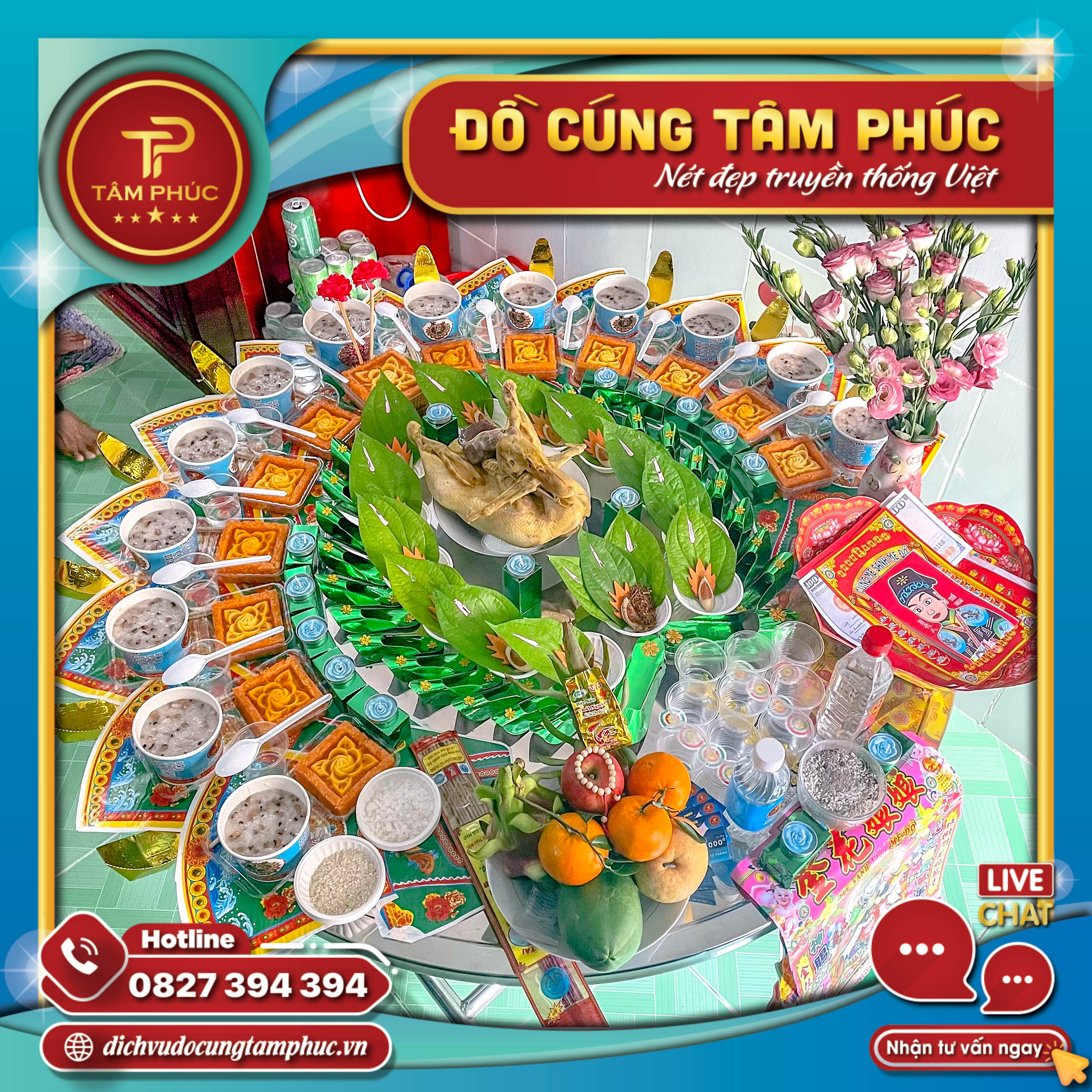 Mâm lễ cúng căn cho bé 3 ,6 ,9 ,12 tuổi.