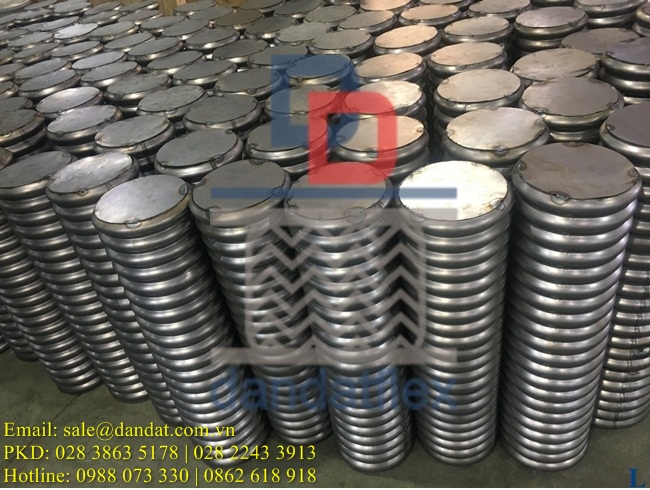 Ống chôn bê tông, ống ruột gà có bịt 1 đầu, ống thép chôn bê tông