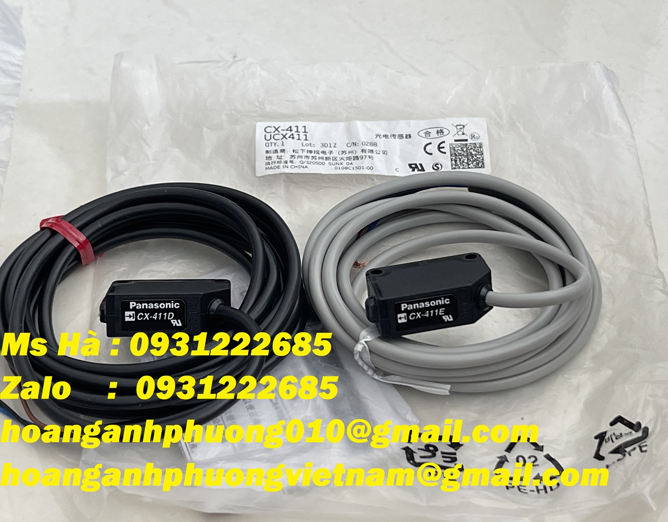 Bảo hành 12 tháng dòng panasonic CX-411 mới 100%