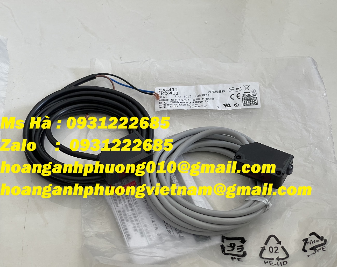 Bảo hành 12 tháng dòng panasonic CX-411 mới 100%