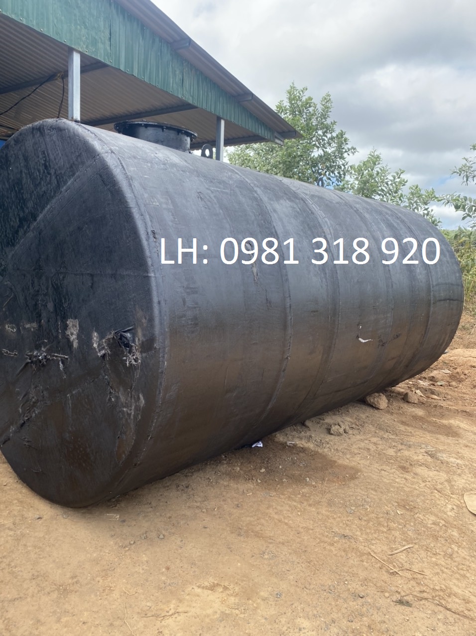 Gia công bồn chứa dầu, téc chứa dầu-0981318920