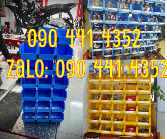 Khay nhựa a8 vàng giá rẻ, sỉ khay nhựa đựng dụng cụ cơ khí, khay nhựa