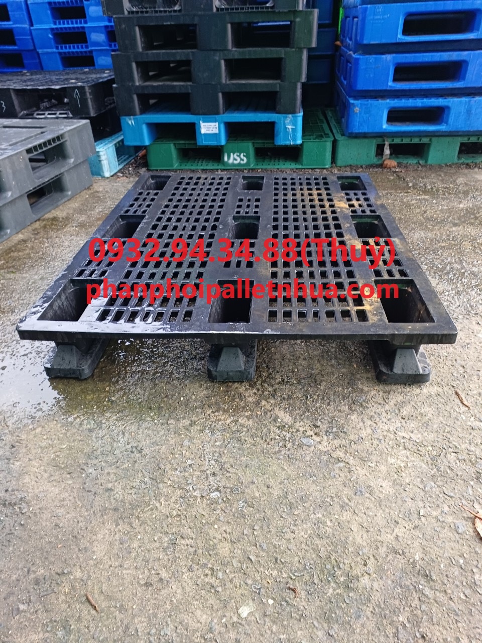 phân phối pallet nhựa liền khối 1 mặt giá rẻ
