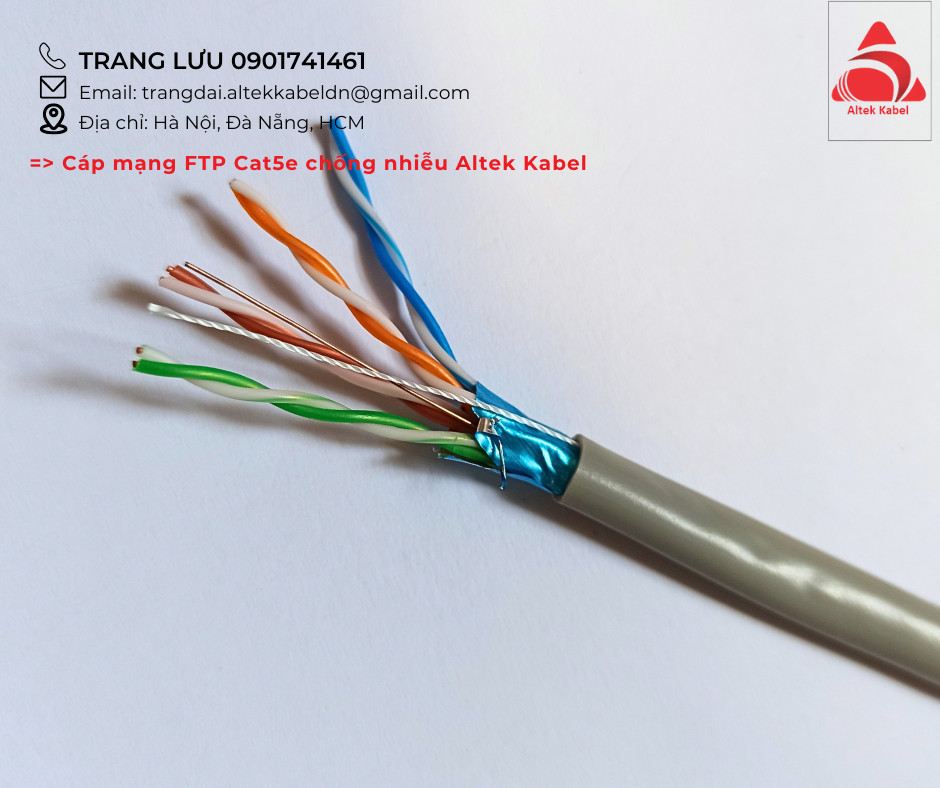 Cáp mạng chống nhiễu Altek Kabel tại Hà Nội, Đà Nẵng, Hồ Chí Minh
