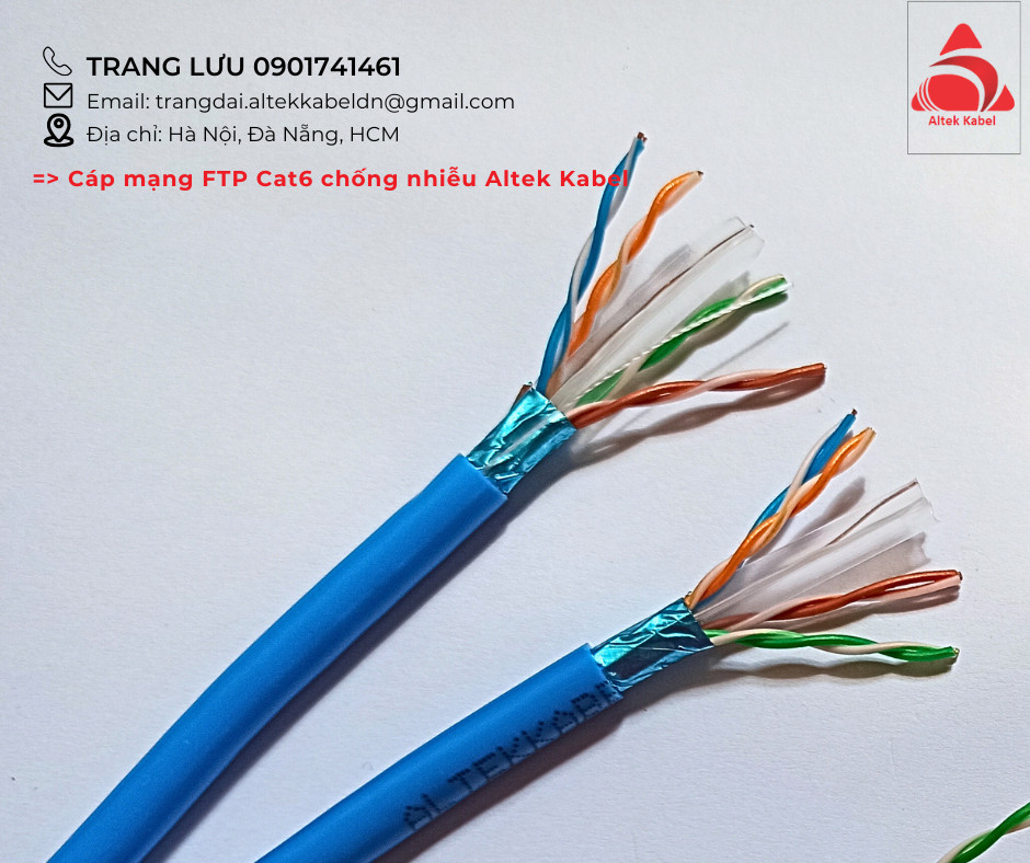 Cáp mạng chống nhiễu Altek Kabel tại Hà Nội, Đà Nẵng, Hồ Chí Minh