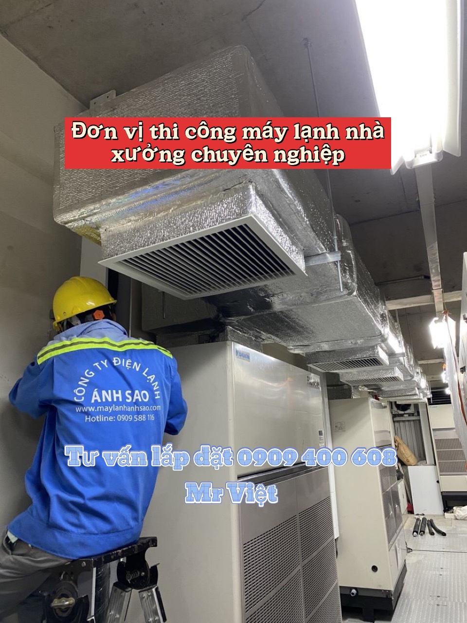 Cung cấp lắp đặt máy lạnh áp trần Daikin giá cạnh tranh tại Q.6