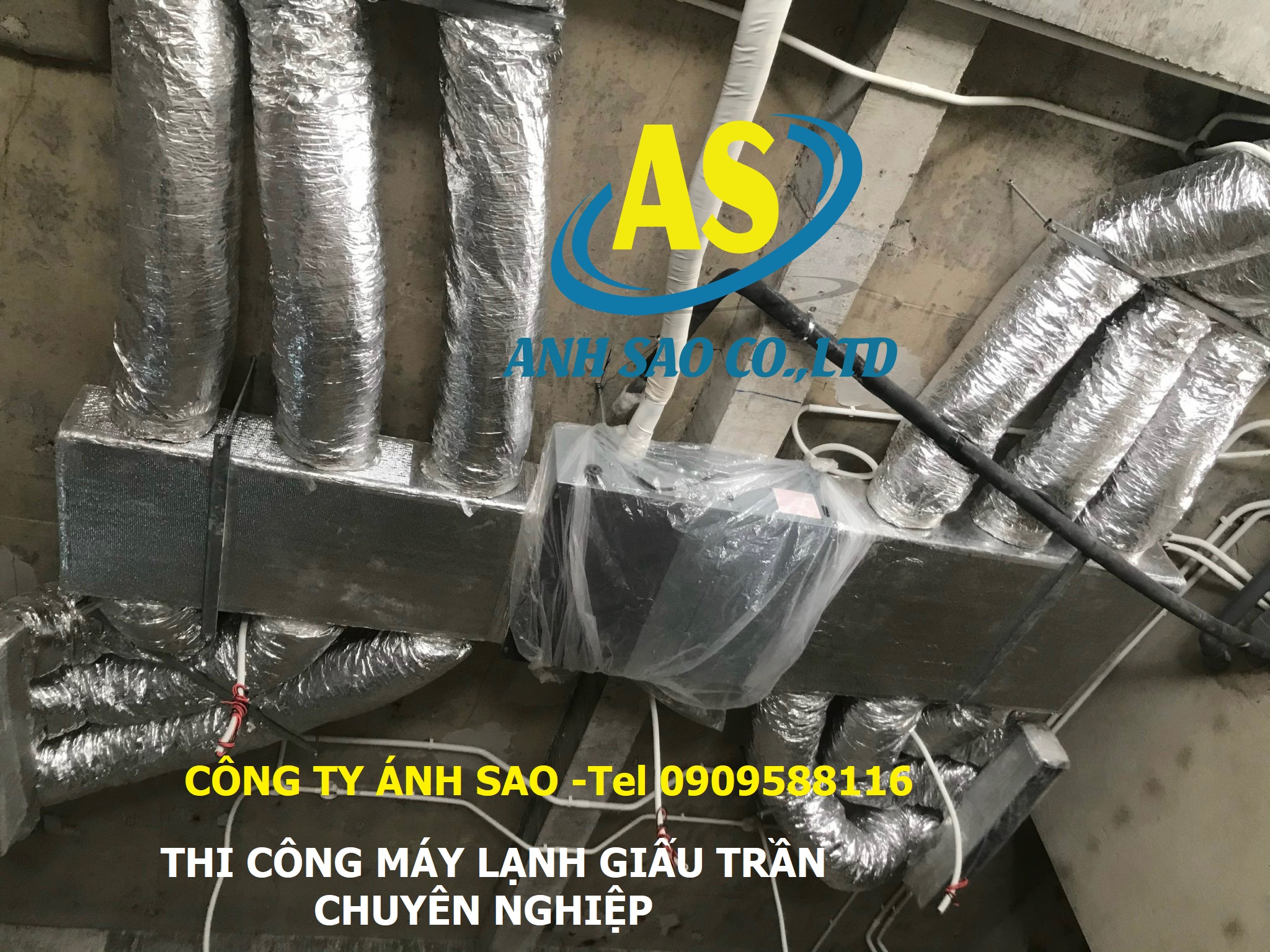 Thi công đường ống máy lạnh giá cạnh tranh nhất