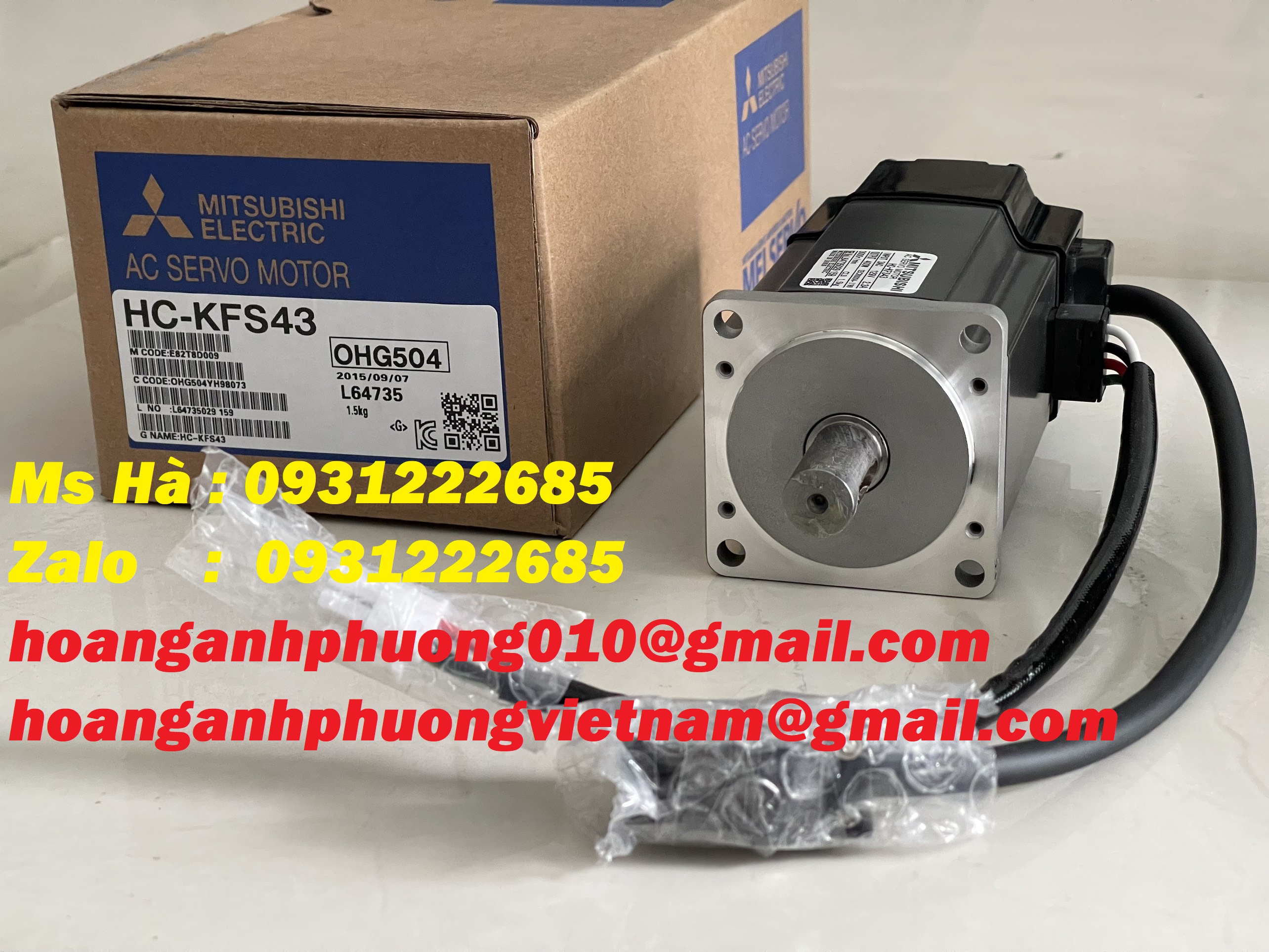 Servo HC series HC-KFS43 mitsubishi Japan - động cơ mới 100%
