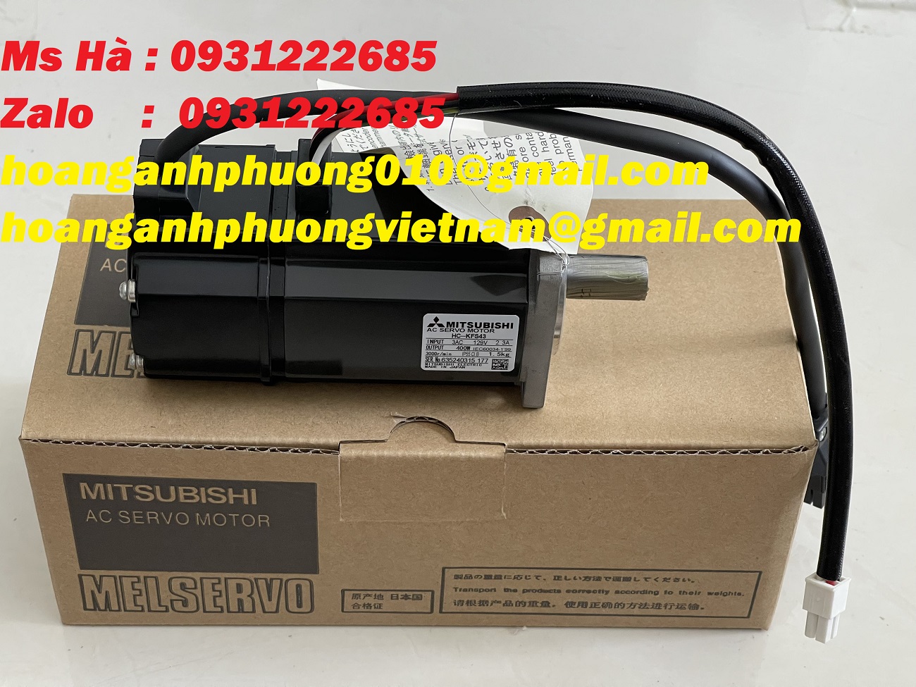 Servo HC series HC-KFS43 mitsubishi Japan - động cơ mới 100%