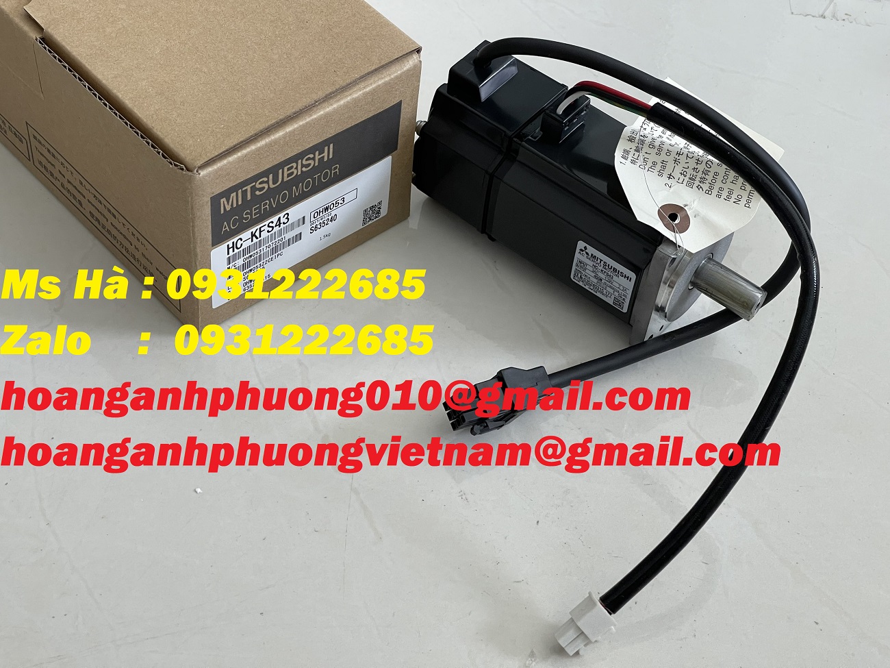 Servo HC series HC-KFS43 mitsubishi Japan - động cơ mới 100%