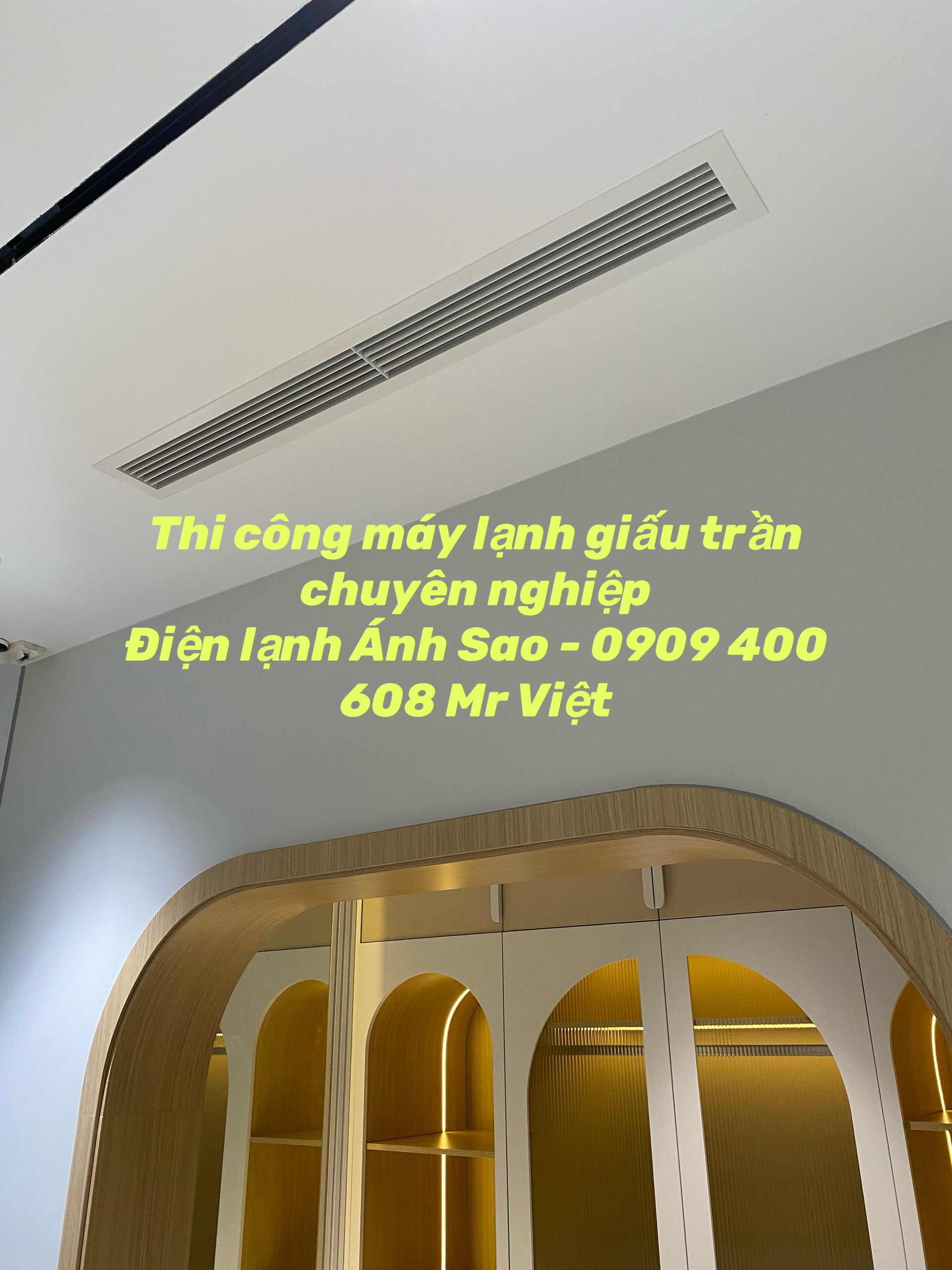 Lắp đặt máy lạnh âm trần, giấu trần, máy lạnh tủ đứng giá tốt tại Q4