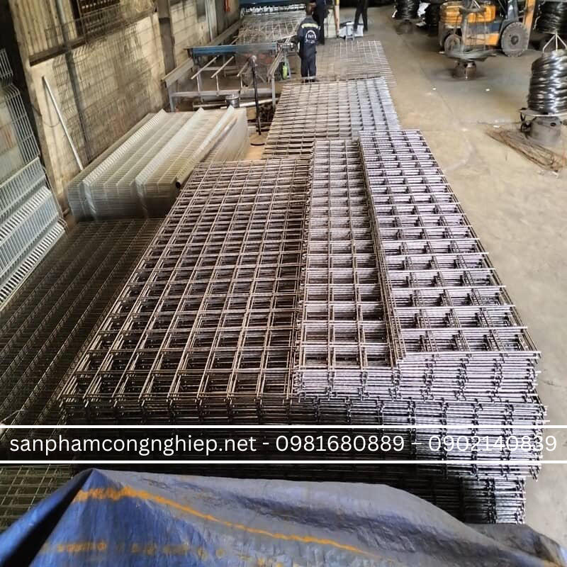 Giới Thiệu Về Lưới Thép Hàn Đổ Bê Tông Dùng Trong Xây Dựng Nhà Máy