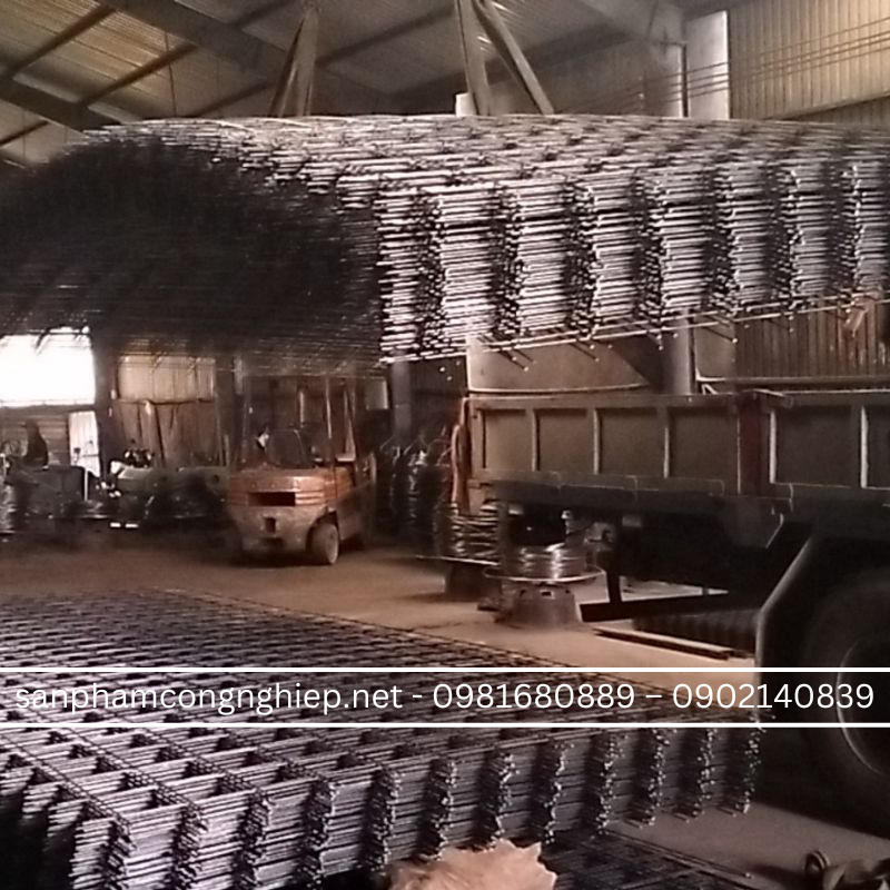 Giới Thiệu Về Lưới Thép Hàn Đổ Bê Tông Dùng Trong Xây Dựng Nhà Máy