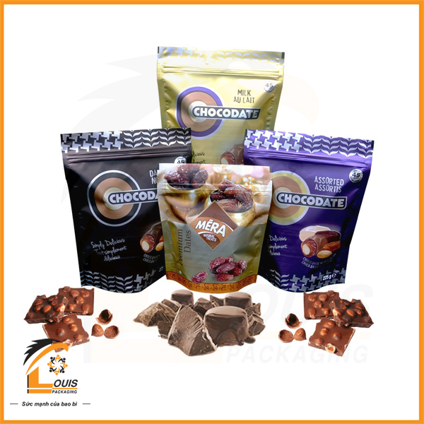 Túi màng ghép đựng 500gram trái cây sấy