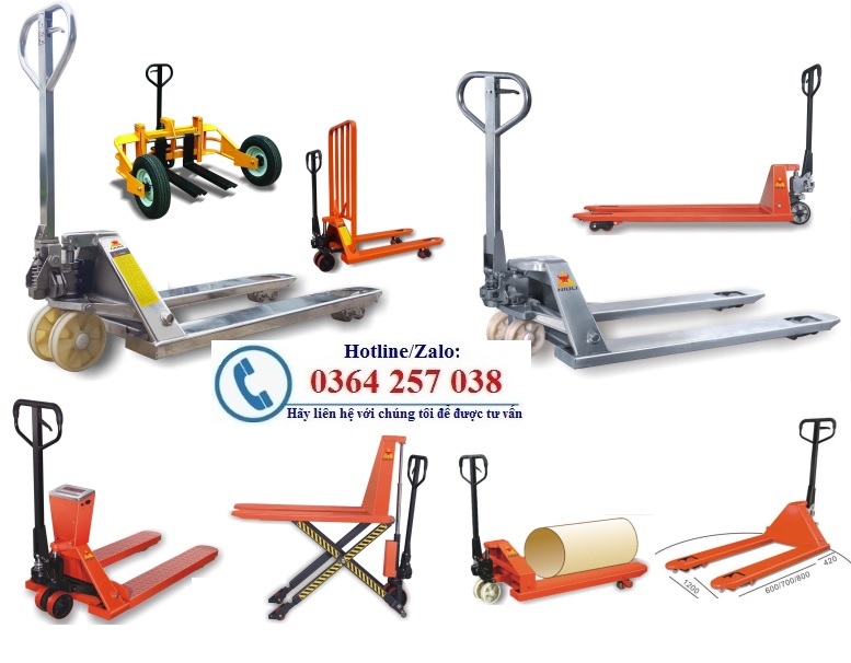 Sale sốc: xe nâng tay thấp tải trọng 2-5 tấn, giao hàng ngay
