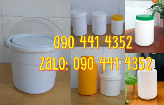 SX hủ nhựa HDPE, hủ nhựa 50 gam nắp vặn, hủ nhựa 100gr nắp garenty