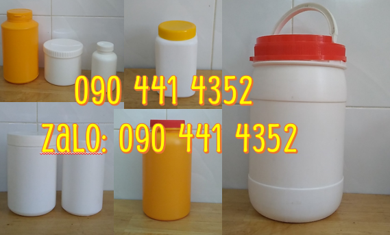 SX hủ nhựa HDPE, hủ nhựa 50 gam nắp vặn, hủ nhựa 100gr nắp garenty
