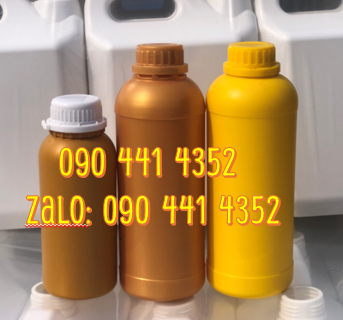 Sản xuất bao bì đựng hoá chất, chai nhựa 1 lít, chai nhựa 500ml, chai